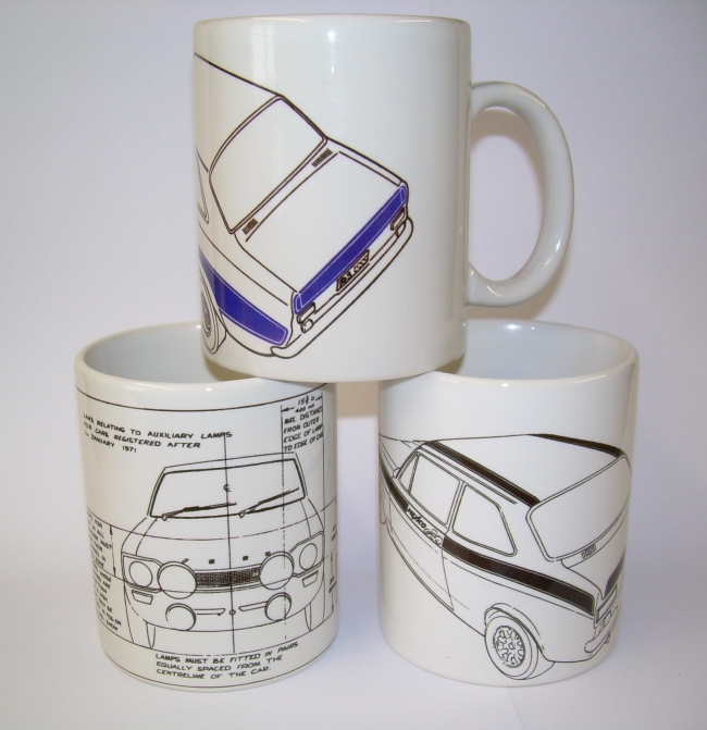 Mk1 Escort AVO Coffee Cups £5.49