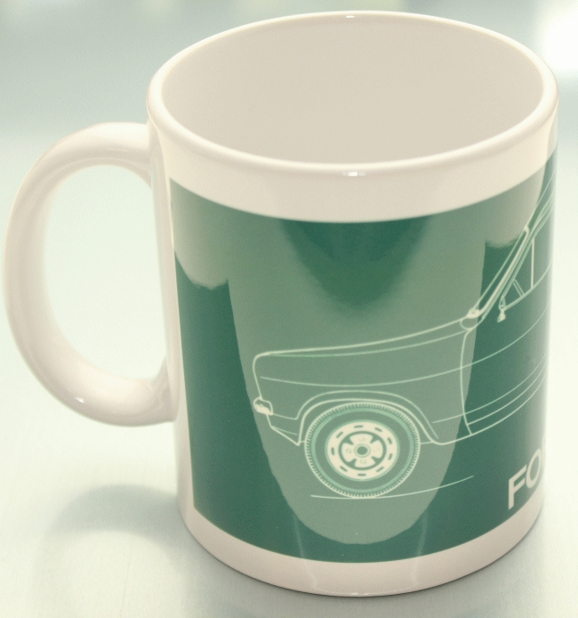 Mk2 Escort Van Coffee Cup