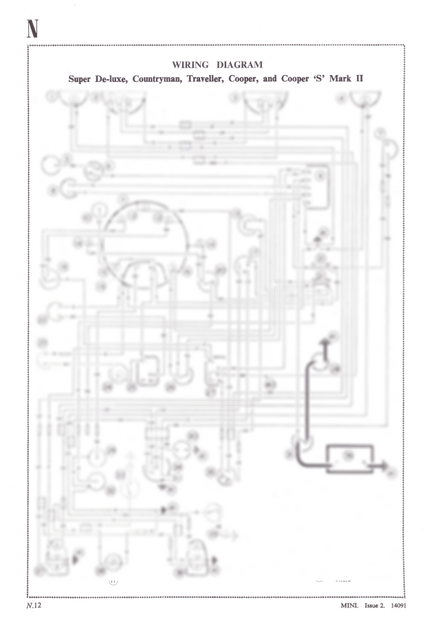 Mini Cooper Workshop Wiring Diagram