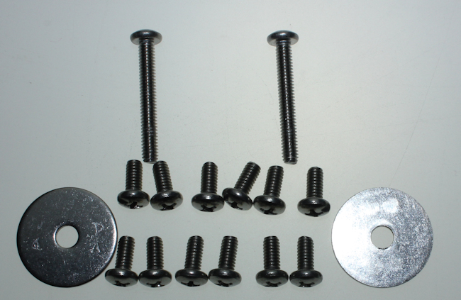 Mk1 Cortina Airflow Rear Window Hinge Stainless Steel screws /& Washers GT Lotus