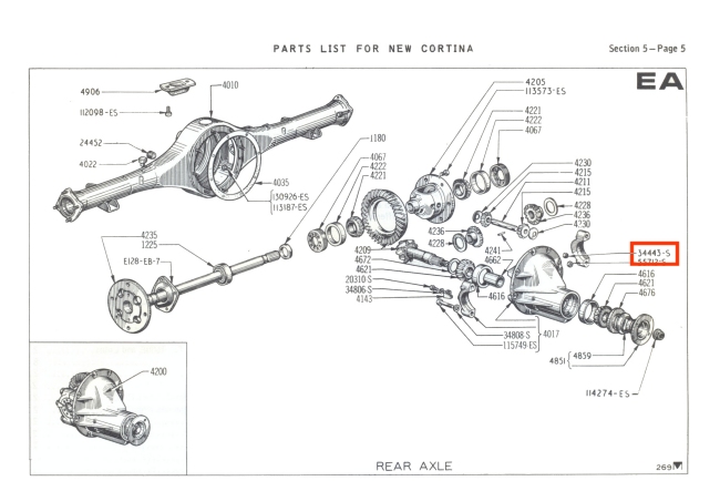 Ford escort mk2 spare parts