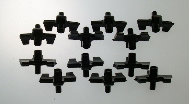 Rear Chrome Fasteners Mk2 Cortina GT Lotus Savage 1600E BRAND SPANKING NEW!