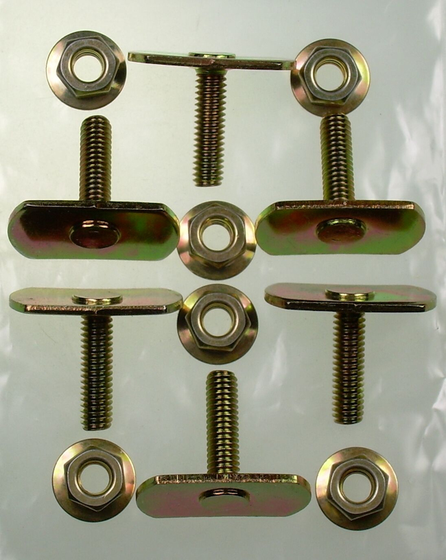 Rear Chrome Fasteners Mk2 Cortina GT Lotus Savage 1600E BRAND SPANKING NEW!