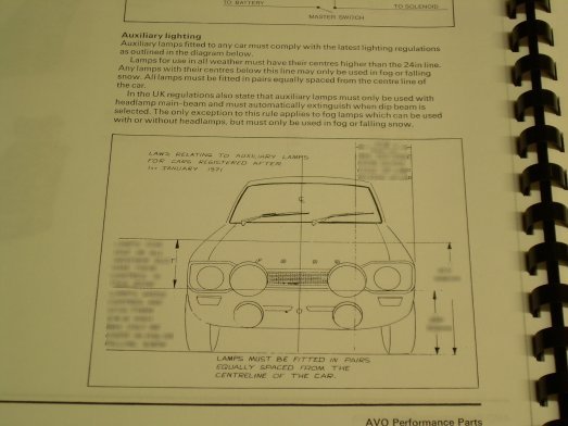 Mk1 Escort AVO Performance Parts Manuual £16.99