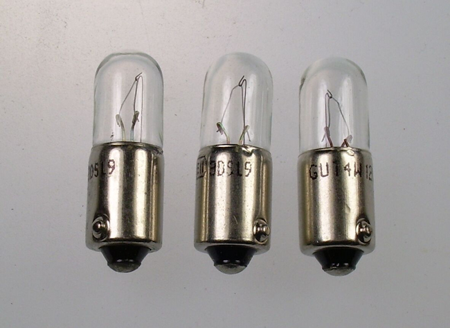 Mk2 Escort Boot Light / Licence Plate Bulbs x 3 £3.99