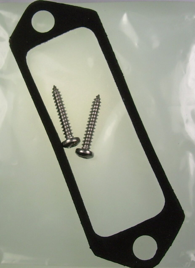 Mk1 Escort Fuse Box Seal & Stainless Steel Screws £7.99