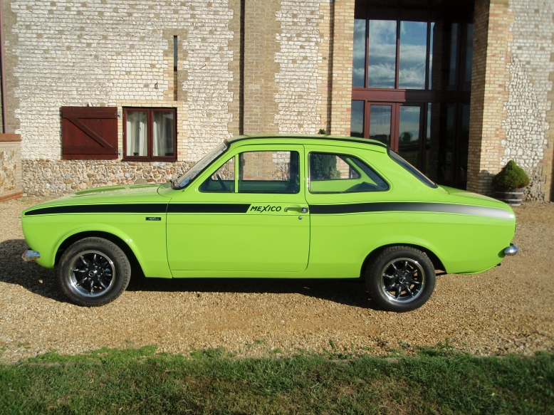 Lime Green Mk1 Escort Mexico