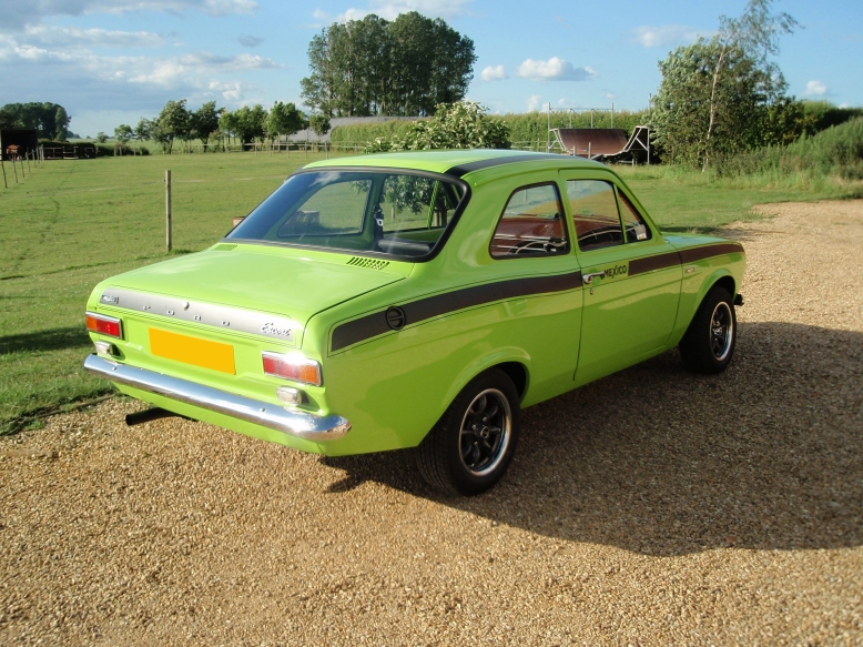 Lime Green Mk1 Escort Mexico