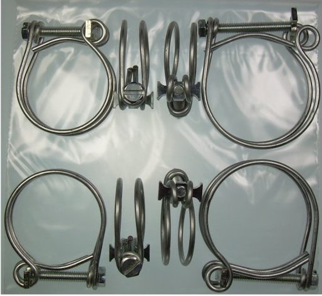 Mk1 Escort Hose Clip Set £14.99