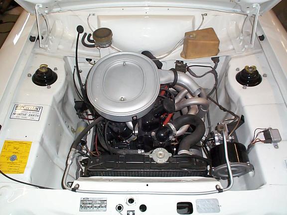 Mk1 Escort Mexico Engine Bay