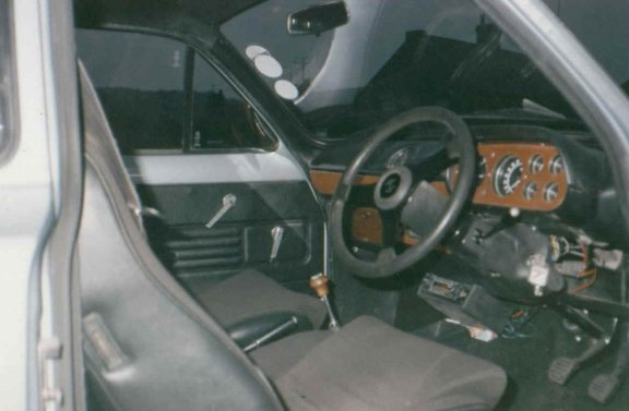 Mk1 Escort Mexico Cloth Interior With Wood Pack