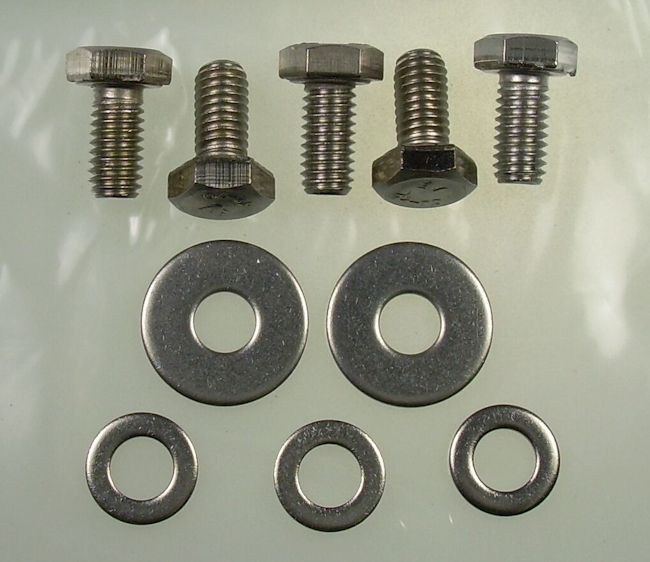 Mk2 Escort All Stainless Steel Boot Lock Bolt Set £4.75