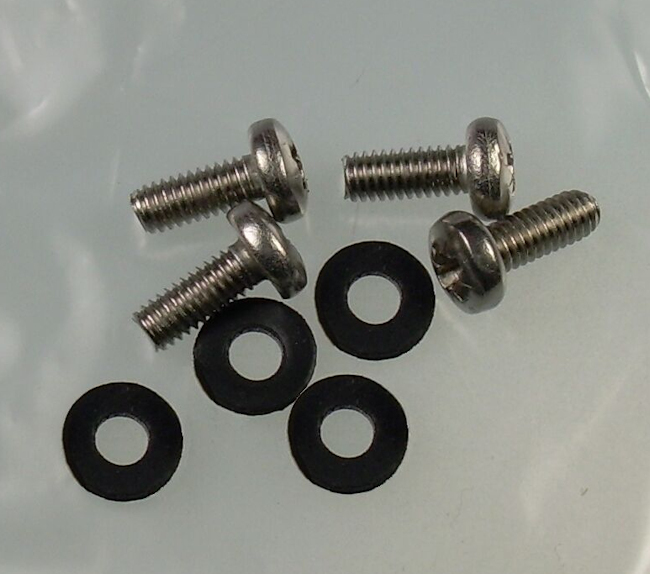 Mk2 Escort Front Indicator Lens Screws & Rubber Washers £3.99