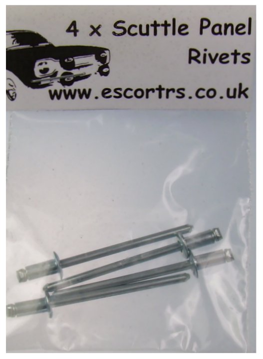 Mk1 Escort Scuttle Panel Rivets £1.75