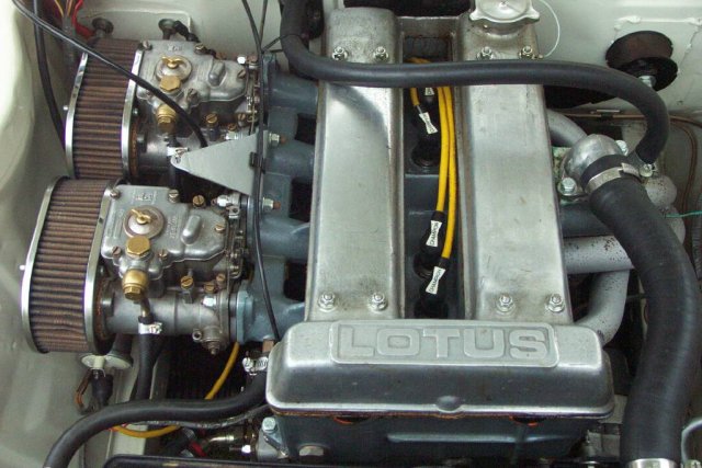 Mk1 Escort Lotus Twin Cam Engine Top View