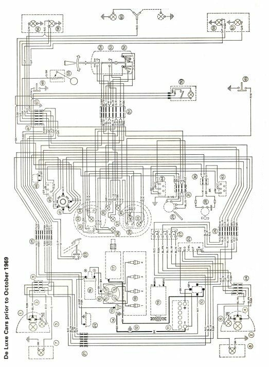 Wiring Diagrams For MK1 Escort Deluxe Models Pre October 1969