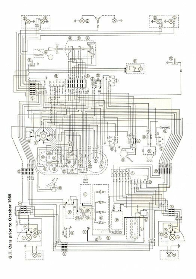 Mk1 Escort GT Wiring Diagram (Full Set) Pre 1969 | eBay